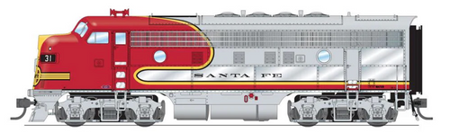 BLI 6658 Santa Fe F3A #31C DCC & Sound HO