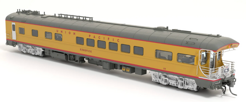 BLI 9015 Union Pacific Business Car, UP #119 "Kenefick", "Spirit of the Union Pacific" Drumhead, HO Scale