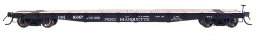 IMRC 48715-10 Pere Marquette Flat Car #16615 HO