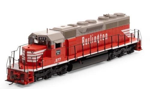 Athearn 87333 C&S  (Burlington) SD-40 #877 DCC/Sound HO