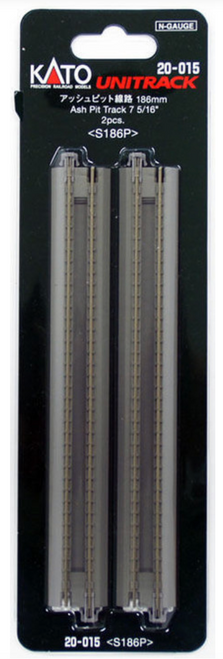 Kato 20-015 Ash Pit 7 5/16" Straight N scale
