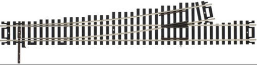 Atlas 393 #6 LH Turnout Code 100 HO