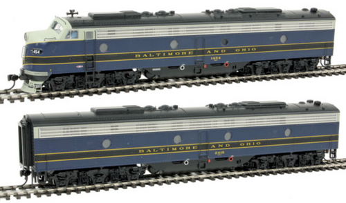 920-48368 B&O E9A/E8Bm #'2 1454 & 2415 DC HO