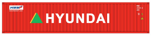 Intermountain 30267-02 Hyundai 40' Corrugated Containers 2-pack HO