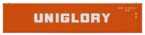 Intermountain 30257-05 Uniglory 40' Corrugated Containers 2-pack HO