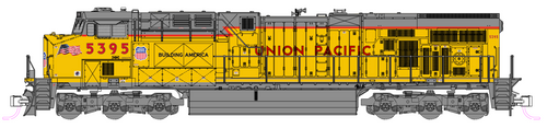 Kato 176-8965-S Union Pacific ES44AC #5395 DCC & Sound Equipped N scale
