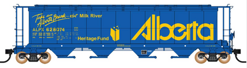 Intermountain 65118-63 Alberta "Take a Break" ALPX628222 "County of Minburn" Cylindrical Covered Hopper N scale