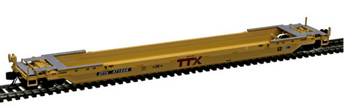 Atlas 50007039 TTX "Next Load-Any Road" 53' Rebuilt Well Car #471558 N scale