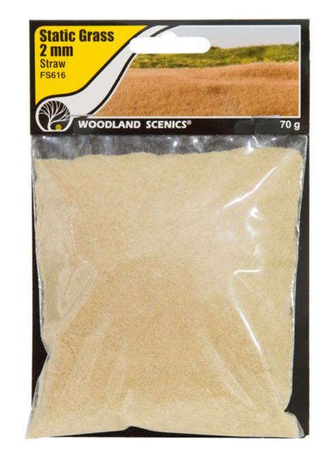 W/S FS616 Static Grass 2mm Straw