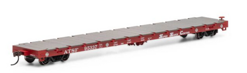 Athearn RTR 97832 Santa Fe 60' Flat Car #95337 HO scale 60' Flatcar