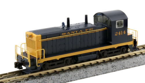 KATO N Scale 176-4376 ATSF Santa Fe NW2 #2414 DC