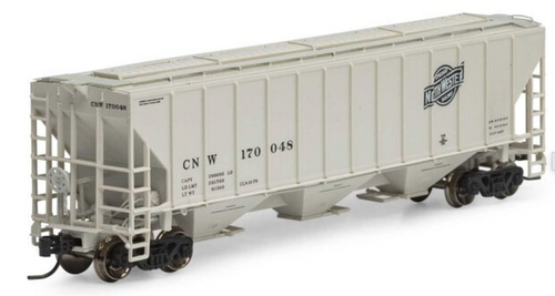 ATH 25440 CNW 4427 Cov Hopper #170048 N Scale