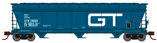 Athearn 8486 Grand Trunk Western 4600sf Covered Hopper #138190 N scale