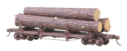 Kadee 103 Truss Log Car Kit with Logs