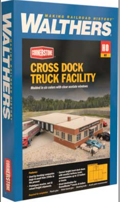 Walthers 933-4131 Cross Dock Truck Facility HO