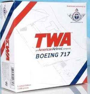 Dragon Wings CRS 002 TWA/AA Boeing 717 1:400