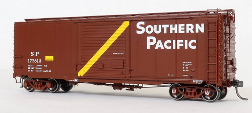 Tangent 23010-08 Southern Pacific Sacramento Shops Rebuilt P-S 40'6" Boxcar with 10' Doors #177817 HO