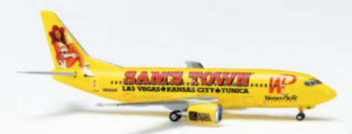 Herpa 550284 Western Pacific 737-300 "Sam's Town" 1/200
