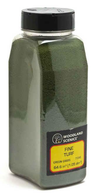 W/S T1345 Shaker Fine Turf Green Grass