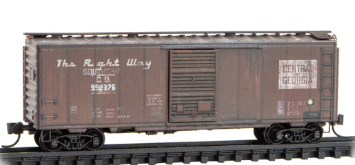 Micro-Trains Line 020 44 377 Southern Railway Ex-Central of Georgia 40' Single Door Box Car # 992376 N scale