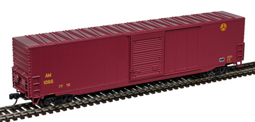 Atlas 50007166 Arkansas & Missouri 60' Single Door Auto Parts Box Car #1066 N Scale
