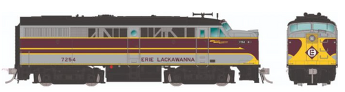 Rapido 37545 Erie Lackawanna Alco FA-1 #7344 DCC/LokSound HO