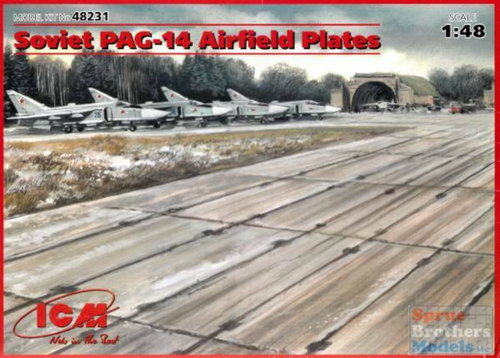 ICM 48231 Soviet PAG-14 Airfield Plates 1/48