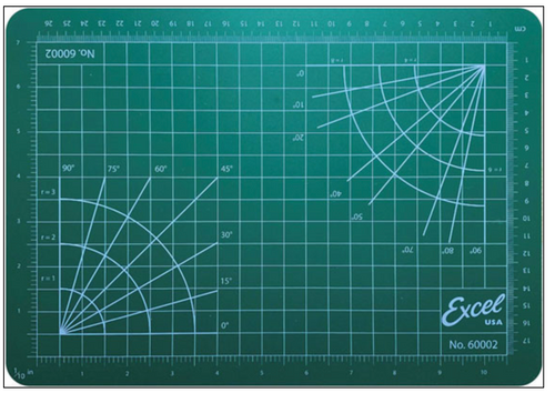 Excel Cutting Mat 60002 8-1/2 x 12 x 1/8"