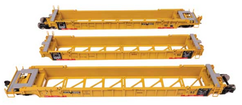 Walthers 910-55829 TTX NSC Articulated 3-unit Well #786942 HO