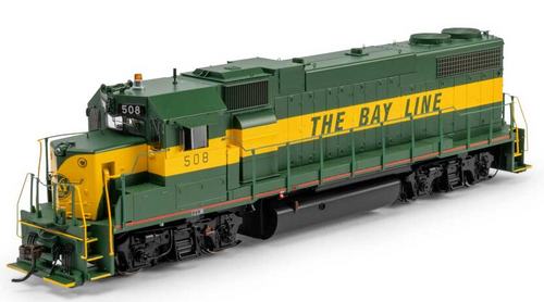 Athearn Genesis 1817 ASAB Atlanta & St. Andrews Bay "The Bay Line" GP38-2 #508 DC HO