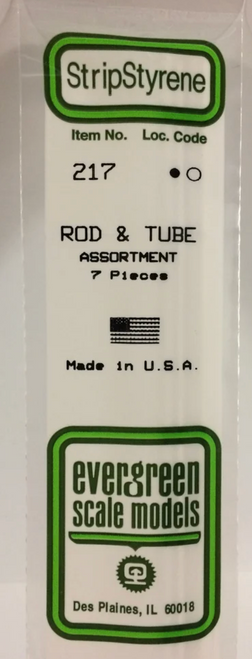 Evergreen 217 Asstment Rod/Tube