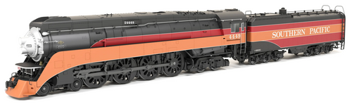 Broadway-Limited Imports 9838 Southern Pacific GS-4, #4449, w/ Full Skirts, Full Daylight Paint, No Trim on Pilot, Paragon4 Sound/DC/DCC, Smoke, HO