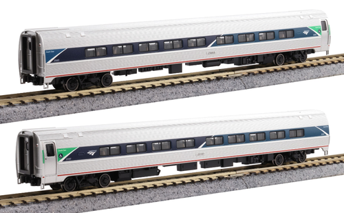 Kato 106-6295 Amtrak Amfleet II Coach Set Phase 7 2-car set N scale