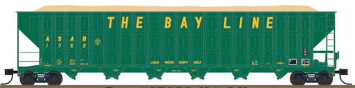 Trainworx 27056-03 Atlanta & St. Andrews Bay (Bay Line) 7,000 cf Wood Chip #1765 N Scale