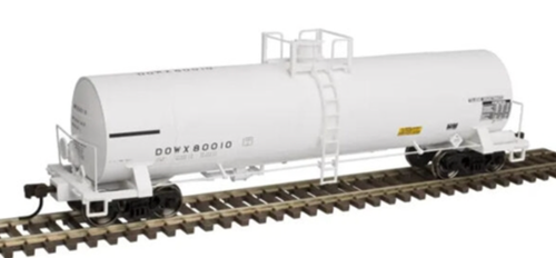 Atlas O 3008203-1 Dow Chemical ACF 17360 gallon Tank Car #80007 2-Rail O scale