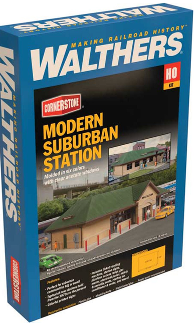 Walthers 933-4095 Modern Suburban Station HO