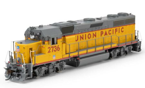 Athearn Genesis 1986 Union Pacific GP39-2 Phase I #2736 DCC/Tsunami2 Sound HO