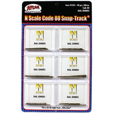 Atlas N 2535 Nickel Silver Rail Joiners