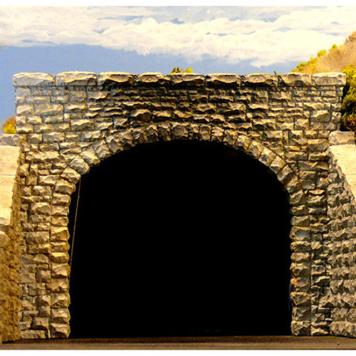 Chooch Enterprises CHO9770 Double Random Stone Tunnel Portal, 2 pieces