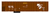 Athearn 25342 PC&F 57ft Mechanical Reefer - Burlington Northern Santa Fe (BNSF) #799514 - Brown/White/Yellow w/Western Fruit Express N Scale