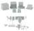 Walthers Cornerstone 933-4075 Modern Electrical Fixtures HO Kit