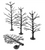 Woodland Scenics TR1123 Tree Armatures 12 Deciduous 5-7 inches