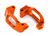 Traxxas 8932A Caster Blocks Orange