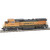 Atlas N 40005187 BNSF Dash 8-40BW #529 DCC Sound