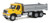 Walther's SceneMaster 949-11663 Yellow International 7600 Crew Cab Heavy Duty Dump Truck HO