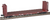 Atlas N scale 50005805 UP Union Pacific 48' GSI Bulkhead Flat Car #15624