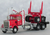 Trainworx 49083 Kenworth W900 Red Log Truck/Trailer N scale Trainworx 49083 Kenworth W900 Red Log Truck/Trailer N scale