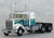 Trainworx 49035 Kenworth W900 36" Seminole White & Green N scale