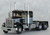Trainworx 49031 Kenworth W900 36" Seminole Black & Gray N scale