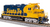 BLI 7530 EMD GP35, ATSF 2824, Blue Warbonnet, Paragon4 Sound/DC/DCC, HO (GP35u)